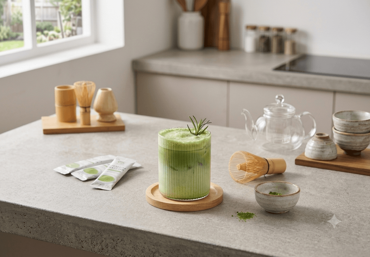 Short Matcha Glass