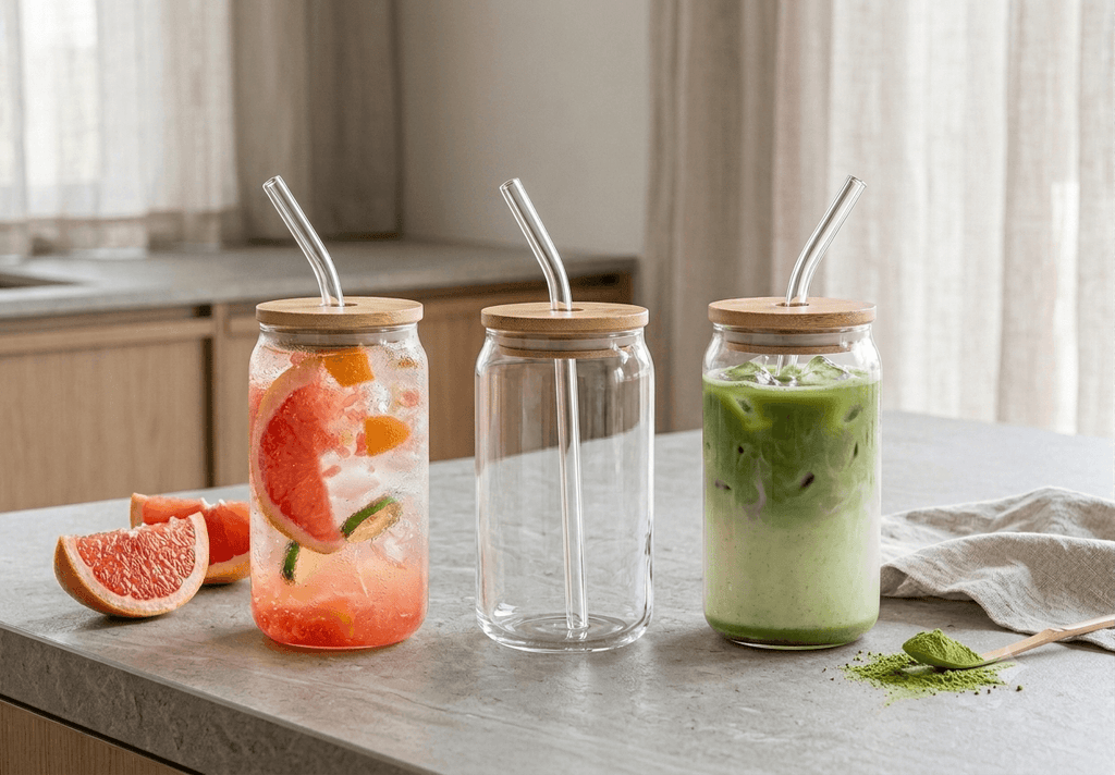 Glass Matcha Jar